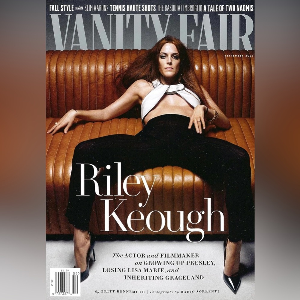 Vanity fair magazine Riley keough magazine Elvis Presley granddaughter